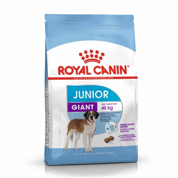 تصویر  غذای خشک Royal Canin مدل Giant Junior مخصوص توله سگ های نژاد خیلی بزرگ - 15 کیلوگرم