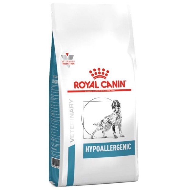 تصویر  غذای خشک Royal Canin مدل Hypoallergenic مخصوص سگ های بالغ دارای آلرژی غذايی - 2 كيلوگرم