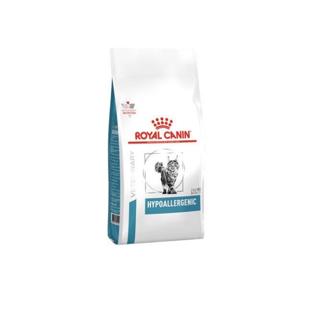 تصویر  غذای خشک Royal Canin مدل Hypoallergenic مخصوص گربه های بالغ با آلرژی غذایی - 2/5 کیلوگرم