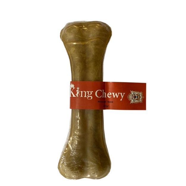 تصویر  تشويقی King Chewy مدل استخوان ژلاتینی 20 سانتی - 1 عددی