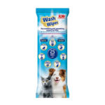 تصویر دستمال مرطوب Bio مخصوص سگ و‌گربه مدل Wash Wipes  