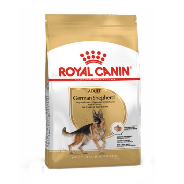 تصویر  غذای خشک Royal Canin مدل German Shepherd مخصوص سگ های بالغ نژاد ژرمن شفرد - 500 گرمی زیپ کیپ فله