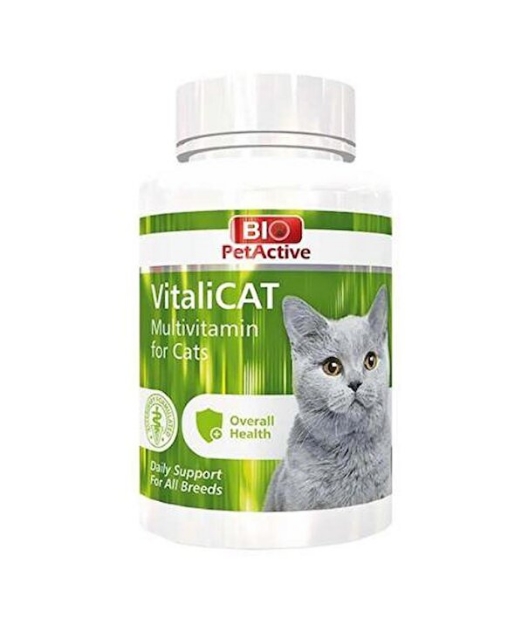 تصویر قرص مولتی ویتامین Bio مخصوص گربه مدل VitaliCAT  