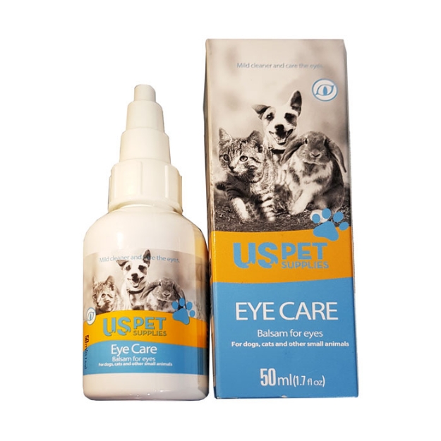 تصویر قطره پاک کننده US Pet مخصوص اشک چشم حیوانات 