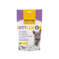تصویر  شیر خشک Petguard مدل Kitty Milk مخصوص گربه به همراه ست هدیه شیشه شیر - 200 گرم