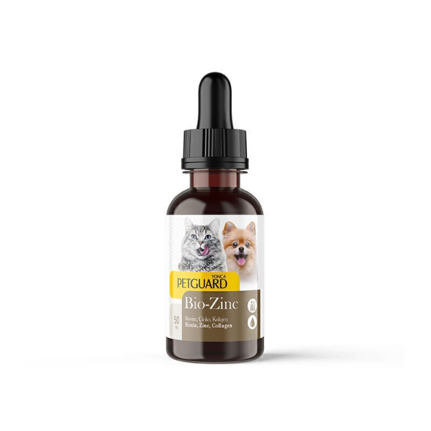 تصویر  قطره مکمل روی Petguard مدل Bio-Zinc مخصوص سگ و گربه - 50 میلی لیتر