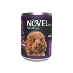تصویر کنسرو Novelux مخصوص سگ مدل پته تهیه شده از گوشت گوساله -وزن  400 گرم 