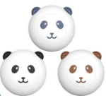  تصویر لیف سیلیکونی طرح Panda مخصوص شستشو سگ و گربه