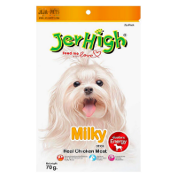 تصویر  تشویقی Jerhigh مخصوص سگ تهیه شده از مرغ با طعم شیر - 70 گرم