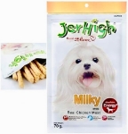 تصویر  تشویقی Jerhigh مخصوص سگ تهیه شده از مرغ با طعم شیر - 70 گرم
