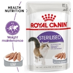 تصویر  پوچ Royal Canin مدل Sterilised Loaf مخصوص گربه بالغ عقیم شده - 85 گرم