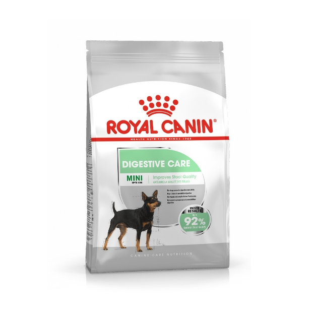 تصویر  غذای خشک Royal Canin مدل Digestive Care مخصوص سگ های بالغ نژاد کوچک با گوارش حساس - 2 کیلوگرم