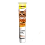تصویر  خمیر مالت GimCat مدل Duo Paste مخصوص گربه با طعم پنیر - 50 گرم