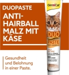 تصویر  خمیر مالت GimCat مدل Duo Paste مخصوص گربه با طعم پنیر - 50 گرم