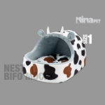 جای خواب Nina Pet مدل لانه بیفو سایز 2 - مدل گاوی