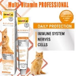 تصویر  خمیر مولتی ویتامین Gimcat مدل Professional مخصوص گربه - 100 گرم
