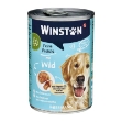 كنسرو Winston مدل Adult - Mit Wild مخصوص سگ تهیه شده از گوشت شكار - 400 گرم