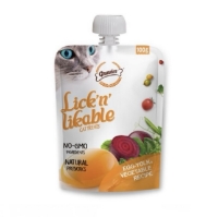 پودينگ Gnawlers مخصوص گربه حاوی پروبیوتیک تهيه شده از زرده تخم مرغ و سبزیجات - 100 گرم