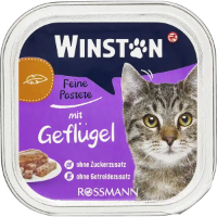 ووم Winston مخصوص گربه بالغ تهيه شده از گوشت طیور - 100 گرم