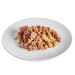 پوچ هام هام Ham Ham مدل Beef & Rice تهيه شده از گوشت گوساله و برنج مخصوص سگ - 150 گرم