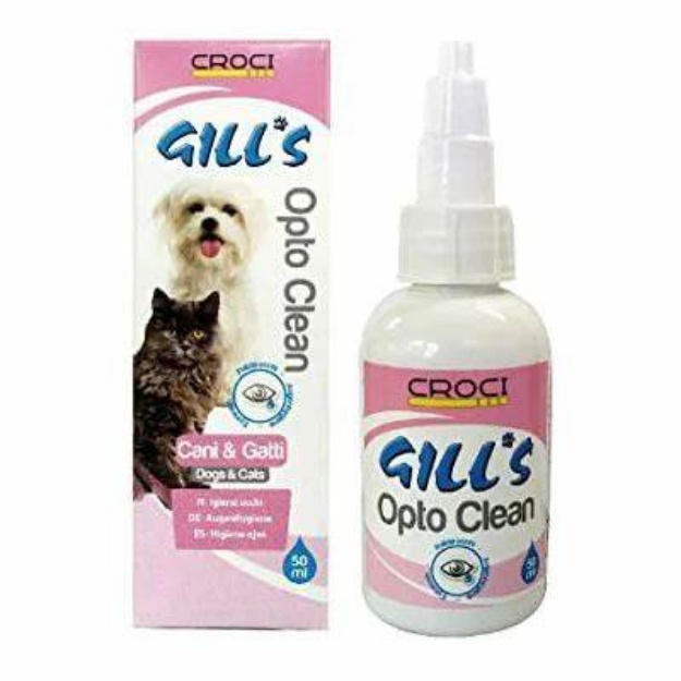 تصویر  قطره چشم برند Gill's مخصوص سگ و گربه - 50 میل