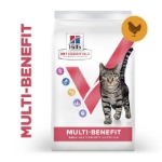 تصویر  غذای خشک Hill`s مدل Multi Benefit تهیه شده از مرغ مخصوص گربه - 1/5 کیلوگرم