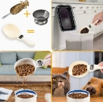پیمانه دیجیتالی غذای خشک سگ و گربه مدل Measure Spoon ترازودار - ظرفیت 800 گرم