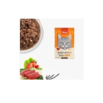 پوچ Wanpy مخصوص گربه تهیه شده از گوشت مرغ و ماهی تن و سبزیجات - 80 گرم