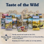 غذای خشک Taste of the Wild مخصوص سگ های بالغ نژاد كوچک تهيه شده از گوشت گوزن و نخود - 2 كيلوگرم