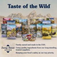 غذای خشک Taste of the Wild مخصوص سگ های بالغ نژاد كوچک تهيه شده از گوشت گوزن و نخود - 2 كيلوگرم