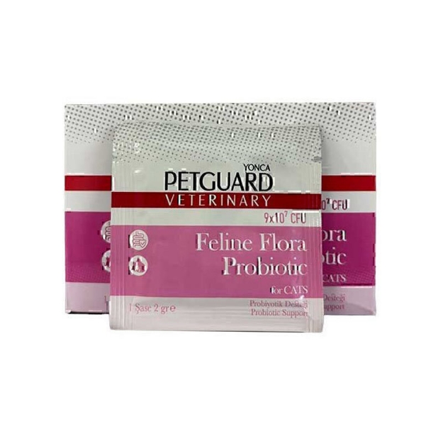 پودر پروبيوتيک Petguard مخصوص گربه - 1 ساشه 2 گرم
