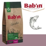 غذای خشک Babin مدل Sterilized تهيه شده از سالمون مخصوص گربه عقیم شده - 1.5 كيلوگرم