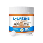 تصویر  پودر Oimmal مدل L-Lysine Immune Support مناسب تقويت سيستم ايمنی مخصوص گربه - 120 گرم