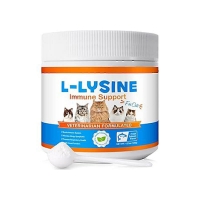 تصویر  پودر Oimmal مدل L-Lysine Immune Support مناسب تقويت سيستم ايمنی مخصوص گربه - 120 گرم