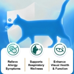 تصویر  پودر Oimmal مدل L-Lysine Immune Support مناسب تقويت سيستم ايمنی مخصوص گربه - 120 گرم