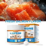 تصویر  پودر Oimmal مدل L-Lysine Immune Support مناسب تقويت سيستم ايمنی مخصوص گربه - 120 گرم