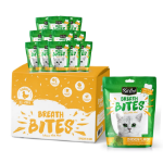 	تشويقی دنتال Kit Cat مدل Breath Bites مخصوص گربه تهيه شده از مرغ و نعنا - 60 گرم