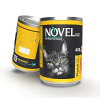 كنسرو Noveluxe مدل Pate تهيه شده از مرغ مخصوص گربه - 400 گرم