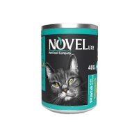 كنسرو Noveluxe مدل Pate تهيه شده از ماهی اقيانوس مخصوص گربه - 400 گرم