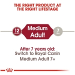 غذای خشک Royal Canin مدل Medium Adult مخصوص سگ های بالغ نژاد متوسط - 500 گرم (زیپ کیپ فله)
