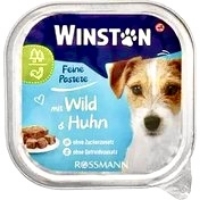 ووم Winston مخصوص سگ بالغ تهيه شده از گوشت شكار و مرغ - 300 گرم