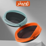 ظرف خاک لبه دار ژوپیتر Jupiter مخصوص گربه - رنگ رندوم