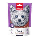 تصویر  تشویقی سگ Wanpy مخصوص سگ مدل Duck Sausages تهیه شده از گوشت اردک - 100 گرم