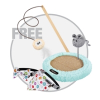 عکس درخت گربه Nina Pet كد Q مخصوص گربه - رنگ سفارشی