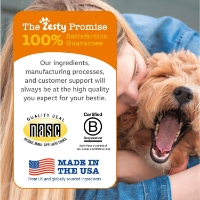 عکس مكمل Zesty Paws مدل Probiotic Bite برای سلامت دستگاه گوارش با طعم مرغ مخصوص سگ - 90 عدد