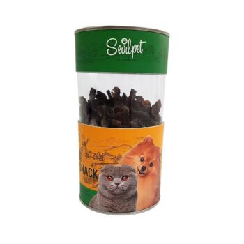 تصویر محصول تشویقی SevilPet مدل دل مرغ مخصوص سگ و گربه - 80 گرم