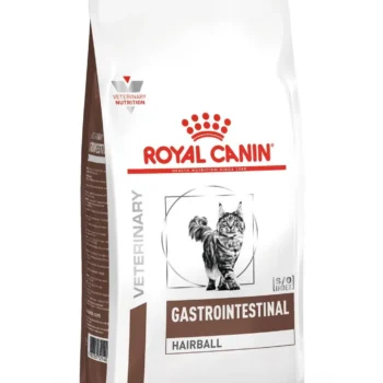 تصویر محصول غذای خشک Royal Canin مدل Gastrointestinal Hairball مخصوص گربه های بالغ با گلوله مویی و مشکلات گوارشی - 4 کیلوگرم