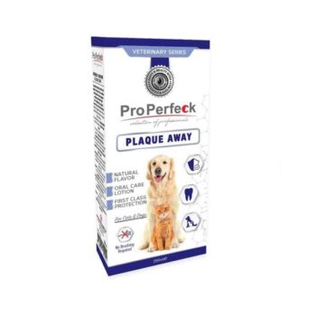 تصویر محصول محلول دهانشویه ProPerfeck مدل Plaque Away مخصوص سگ و گربه جهت جلوگیری از تشکیل پلاک و جرم دندان - 250 میلی لیتر