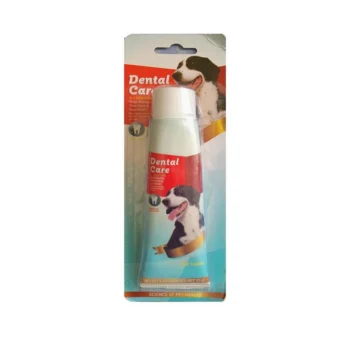 تصویر محصول خمير دندان Dental Care مخصوص سگ با طعم گوشت - 95 گرم