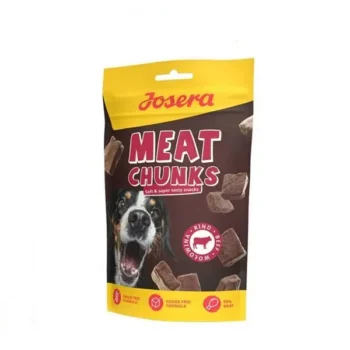 تصویر محصول تشويقی Josera مدل Meat Chunks تهيه شده از گوشت گوساله مخصوص سگ - 70 گرم